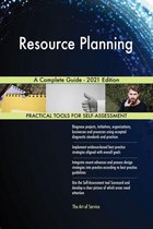 Resource Planning A Complete Guide - 2021 Edition