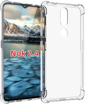 Nokia 2.4 Hoesje Transparant - iMoshion Shockproof Case