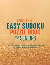 Large Print Easy Sudoku Puzzle Book for Seniors