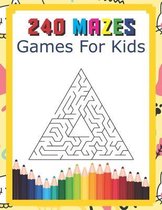 240 Mazes Games For Kids