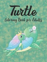 Turtle Coloring Book for Adults