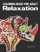 Coloring book for adult: Relaxation