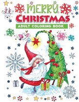 merry christmas adult coloring book