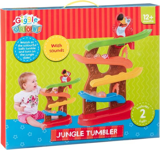 Jungle Tumbler Ballenbaan met Jungle Muziek - PlayGo