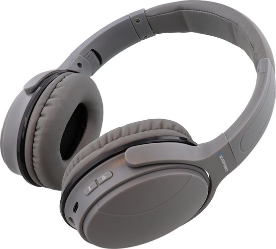 Blaupunkt BLP-4633 Over Ear Bluetooth Hoofdtelefoon/Koptelefoon - Grey | bol.com