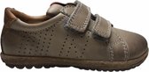 Naturino 2 velcro's effen lederen schoenen Hill taupe cognac mt 29