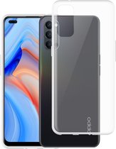 Oppo Reno 4 hoesje - Soft TPU case - transparant