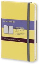 Moleskine Contrast Collection - Pocket - Ruled - Hard Cover - Citron Yellow
