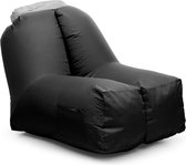 Airchair luchtfauteuil 80x80x100 cm rugzak wasbaar zwart polyester