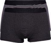 Superdry - trunks 2-pack streep & zwart - XXL