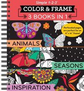Color and Frame 3 in 1 Animals, Seasons, Inspiration