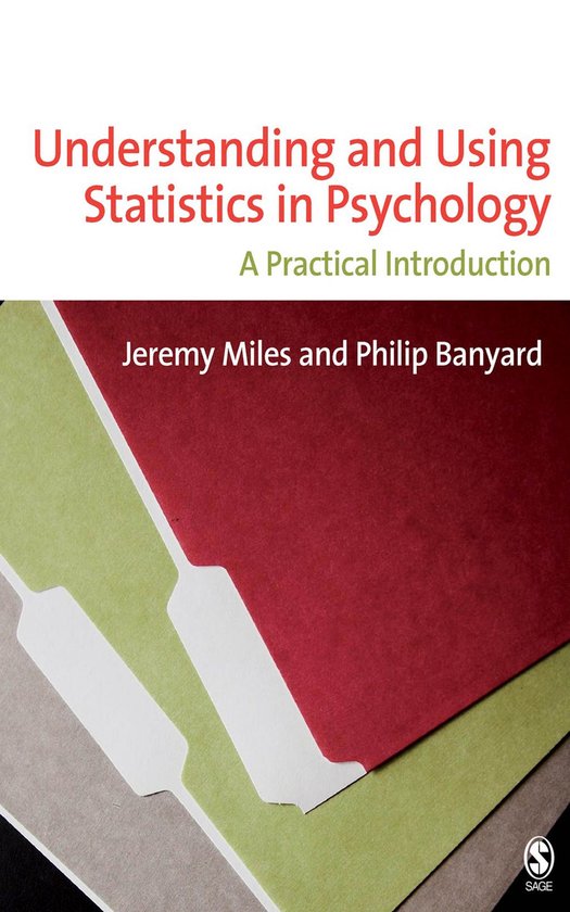 Understanding and Using Statistics in Psychology - cover