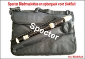 Specter Bladmuziektas met Blokfluit - Blokfluittas - Tas - Muziek