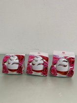 Aroma: luchtverfrisser- set van drie stuks (rose)