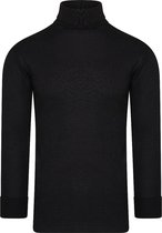 Beeren Thermo colshirt lange mouw Zwart maat L