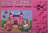 Mini puzzel 6x - Prinses - 24 pcs