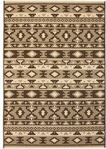 Tapijt Vloerkleed 80x150 cm beige Sisal (incl LW anti kras vilt) - Tapijten woonkamer