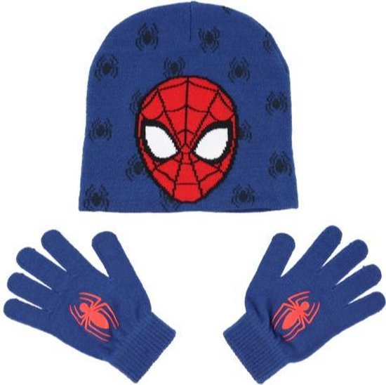 Spiderman - Kinder handschoenen en muts | bol.com