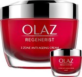 Olaz Regenerist 3 Zone Anti-agening Cream 50 ml + Olaz Regenerist 3 Zone Anti-agening Cream Night - 50 ml