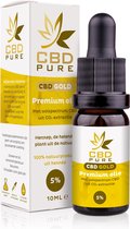 CBD Pure - CBD Olie - Gold Plus - 5% - 10 ml