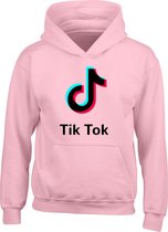Tik Tok TikTok Hoodie roze Kids Roze - Maat 116/128
