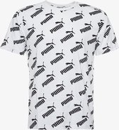 Puma Amplified heren sport T-shirt - Wit - Maat M
