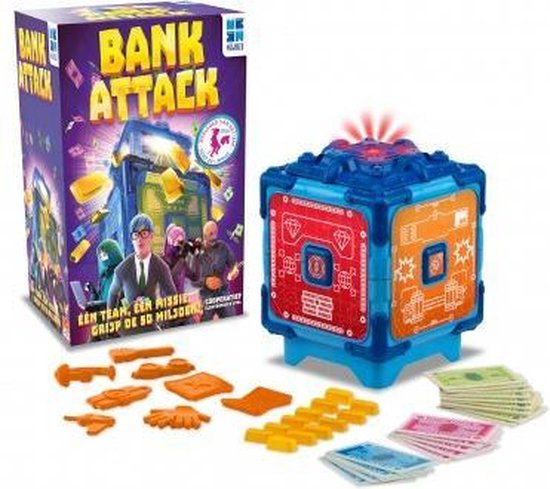 Thumbnail van een extra afbeelding van het spel Bank Attack - Coöperatief Gezelschapsspel-Nederlandstalige versie