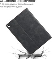 Tablet Hoes geschikt voor iPad Air 2019 10.5 Inch - Book Case Leer Slimline Zwart