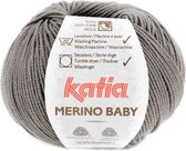 Katia Merino Baby - 95 steengrijs - 50 gr. = 165 m.