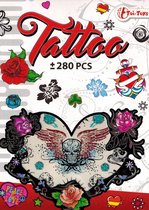 Plaktattoos voor Kinderen - Rood - 280 Delig - Tattoo