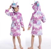 Badjas voor kinderen | model Unicorn Dream |Maat 160cm, kledingmaat 146/152