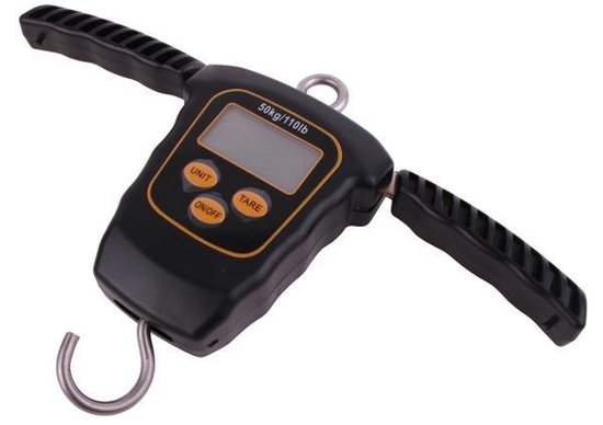 Ultimate Deluxe Digital Scale - Tot 50kg - incl. Thermometer en Meetlint - Vis Weegschaal Ultimate Deluxe Digital Scale - Tot 50kg - incl. Thermometer en Meetlint - Vis Weegschaal