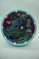 Diamond Painting LED Lamp Pakket - Zeepaardje