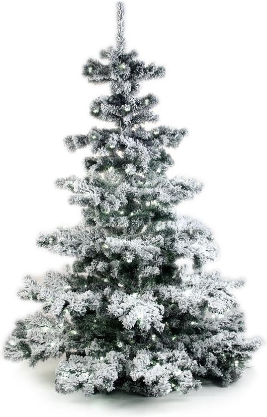 Zinloos twist eerste Xmasdeco - Kunstkerstboom met sneeuw 180cm | bol.com