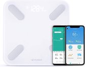Yunmai X - Slimme weegschaal met Bluetooth en 10 lichaamsmetingen - Werkt met Apple Health, Google Fit & Fitbit - Smart Fitness Scale