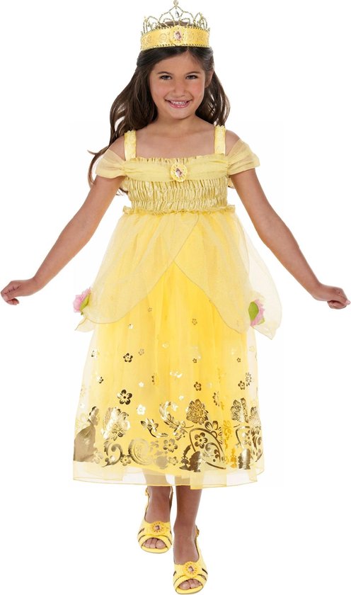 Belle jurk Disney Princess prinsessenjurk Beauty and the Beast Belle en het  Beest... | bol.com