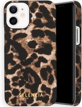 Selencia Maya Fashion Backcover iPhone 12 Mini hoesje - Brown Panther