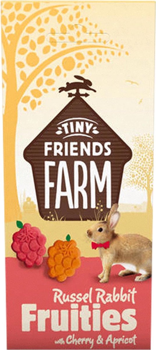 Tiny Friends Farm Russel Rabbit Fruities 120 gr