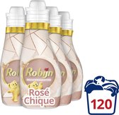 -Robijn Collections Rosé Chique Wasverzachter - 4 x 750 ml - Voordeelverpakking-aanbieding