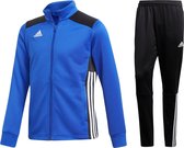 adidas Trainingspak - Maat 140  - Unisex - blauw,zwart