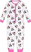 Minnie Mouse onesie - pyjama - KATOEN - Maat 122 / 128 - 7 / 8 jaar