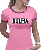 DRAGON BALL Tshirt "Bulma" woman SS pink premium