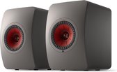 KEF LS50 Wireless 2 Boekenplank speaker Titanium Grey (per paar)