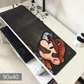 Muismat XXL - Super Mario Bros - 90x40Cm - Full color gaming mousepad