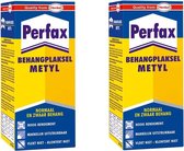 2x pakken Perfax metyl behanglijm voor zwaar tot normaal behang 125 gram - Behangen - Behangplaksel - Papier mache - Surprises