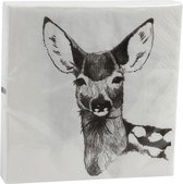 Hert / Uil design servietten - &Klevering