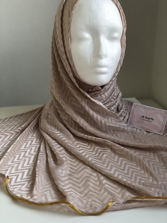 Hoofddoek Hijab Jersey scarf Hoofddeksel Model 2020 Inclusief 2
