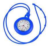 Verpleegsters horloge - Zusterhorloge - Ketting - donker blauw