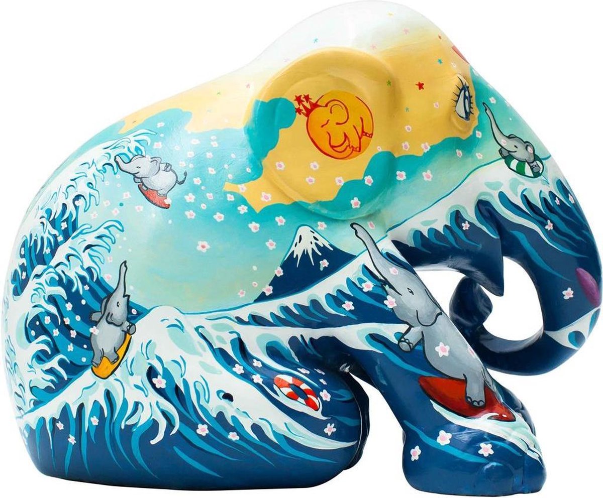 Morning Tide 15 cm Elephant parade Handgemaakt Olifantenstandbeeld - 15 cm