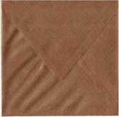 Cards & Crafts 100 Luxe Vierkante Enveloppen - Brons Glans - 140x140mm - 110grams - Gegomde puntklep